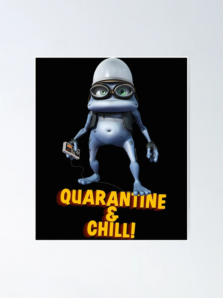 Green Crazy Frog Poster for Sale by Sp1leX