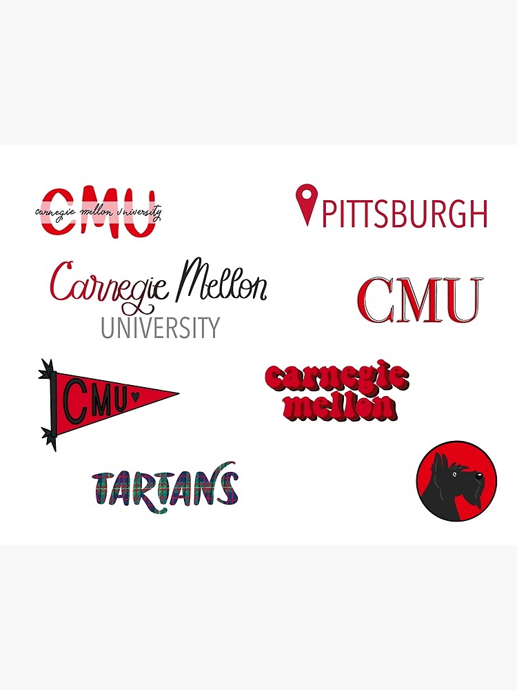 Carnegie Mellon University Sticker Pack