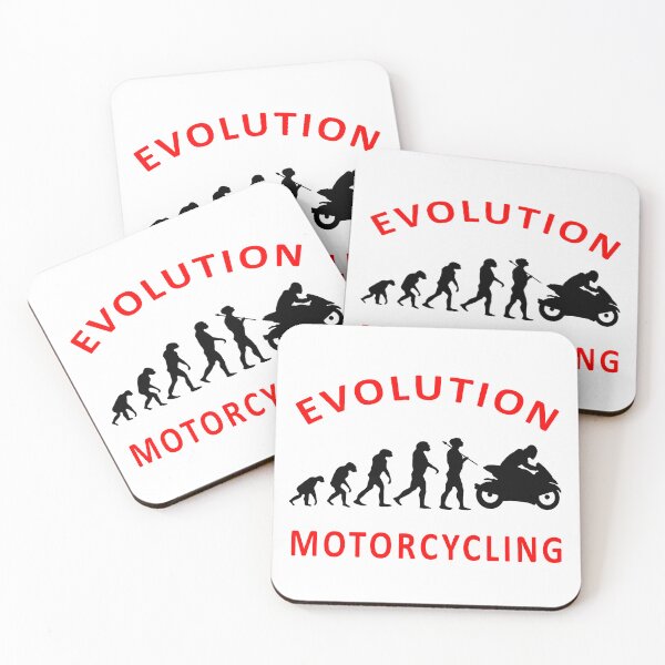Item preview, Evolution of Man - Motorcycling designed and sold by Ars-flos-est.