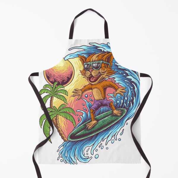 Item preview, Cat Surfer designed and sold by Edi-toon.