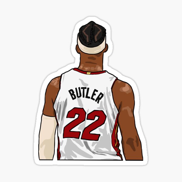 Jimmy Butler Back-To Sticker for Sale by RatTrapTees