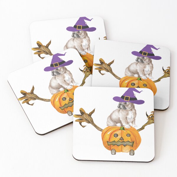 Item preview, Halloween french bulldog. Halloween Dog. Creepy Dog. Scary Dog designed and sold by Doggymadness.