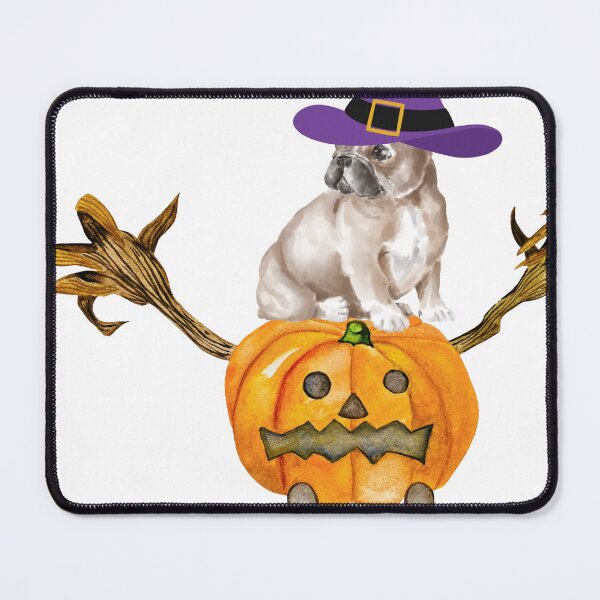 Item preview, Halloween french bulldog. Halloween Dog. Creepy Dog. Scary Dog designed and sold by Doggymadness.