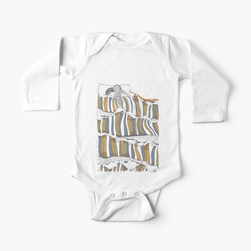 Item preview, Long Sleeve Baby One-Piece designed and sold by Huebucket.