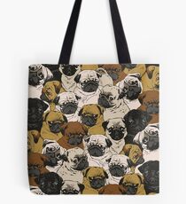 Social Pugz Tote Bag