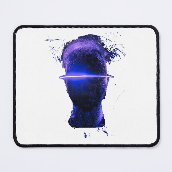 Item preview, Purple Neon Futuristic Face design designed and sold by Dven-Clothes.