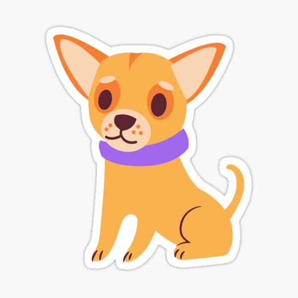 "adorable little dog" Sticker for Sale by liatperlman Redbubble