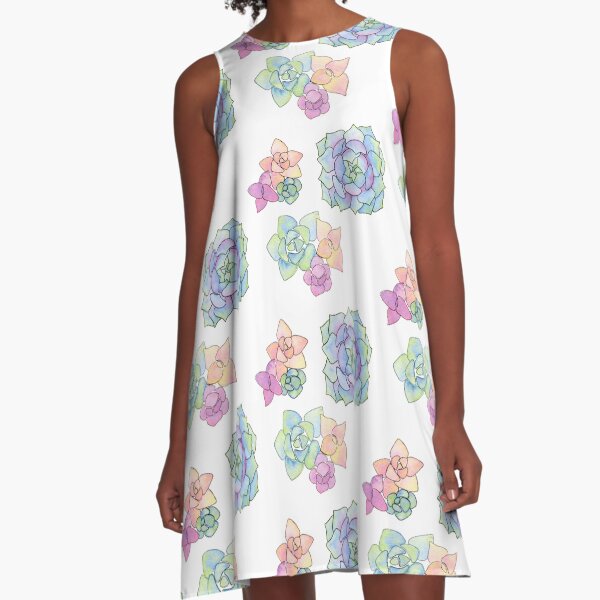 succulent trio A-Line Dress