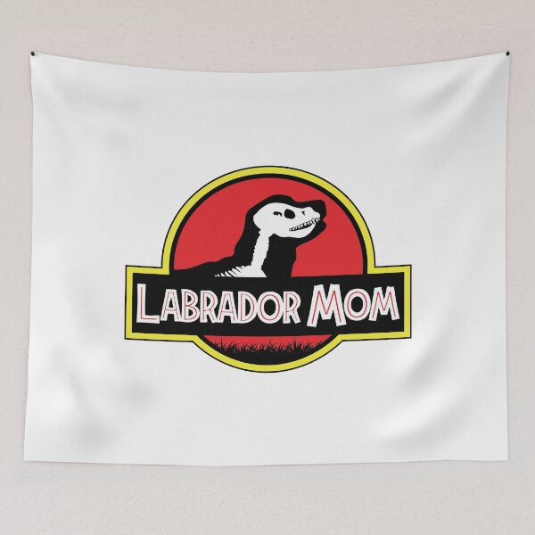 Item preview, (For Bright Background) Jurassic Labrador Mom designed and sold by More Cute Dogs.