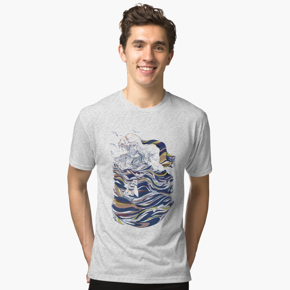 Item preview, Tri-blend T-Shirt designed and sold by Huebucket.