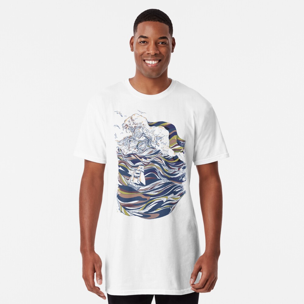 Item preview, Long T-Shirt designed and sold by Huebucket.