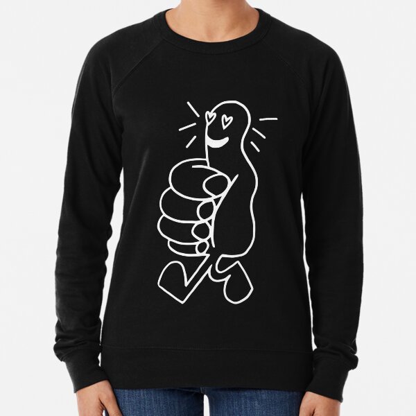 Rex Orange County Merch Heart Eyes Lightweight Sweatshirt