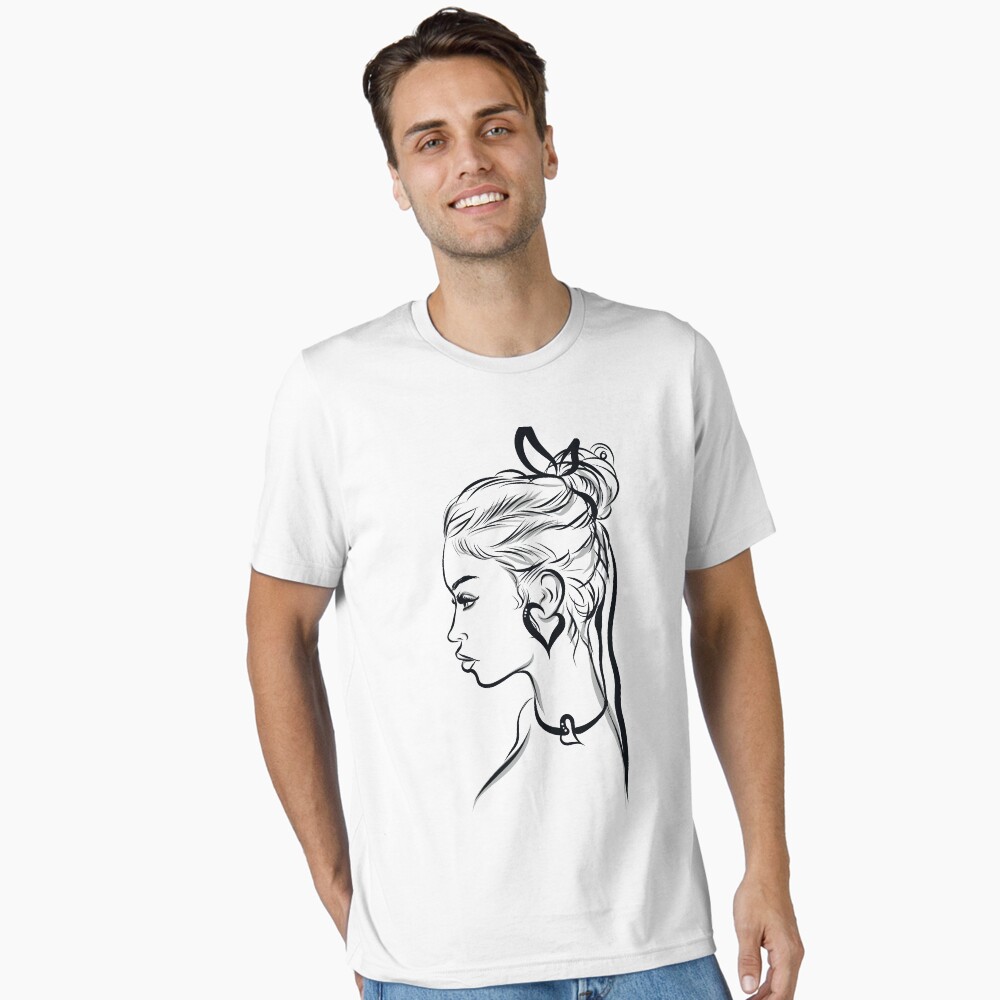 Aperçu de l'œuvre T-shirt essentiel créée et vendue par illustrart.