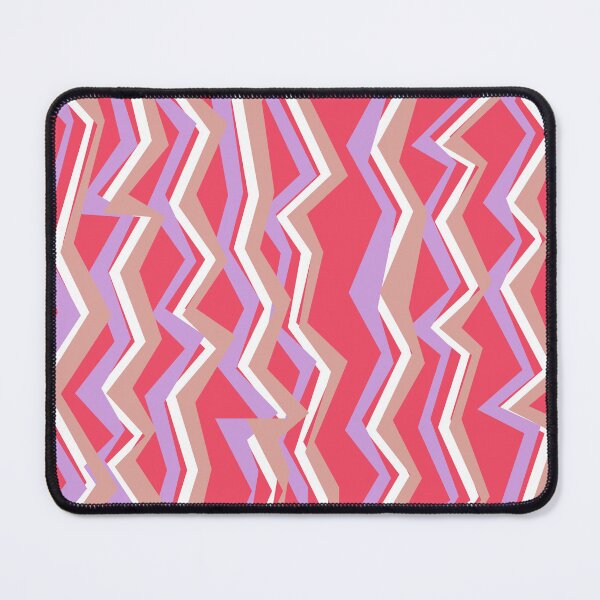 Item preview, Electric red zig zags designed and sold by CatsHappy.