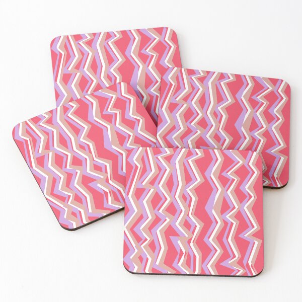 Item preview, Electric red zig zags designed and sold by CatsHappy.