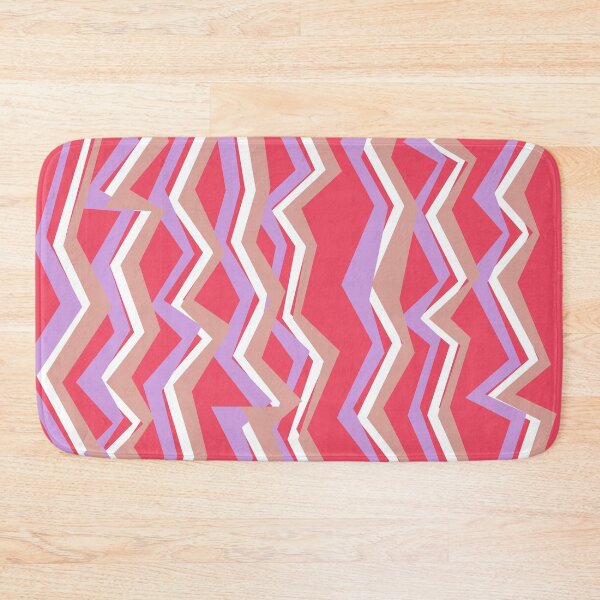 Item preview, Electric red zig zags designed and sold by CatsHappy.