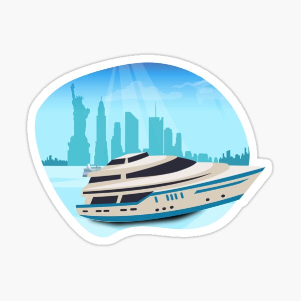 Autocollant – Grand – Yacht Club de France