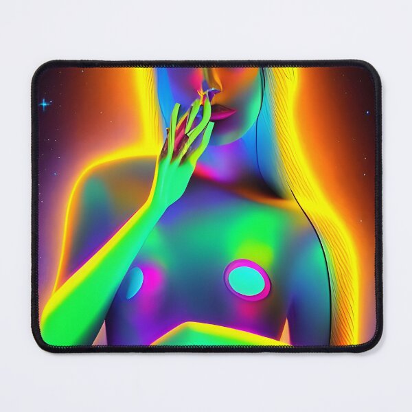 Item preview, Recall Rave Art 13: Astral Cosmic AI Illustration - Female Spirit Figure designed and sold by Recall-Design.