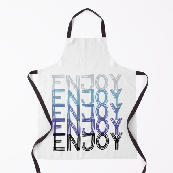 Item preview, Enjoy - Gradation - Cool Tones - Stacked Alphabet designed and sold by GWTF-Designs.