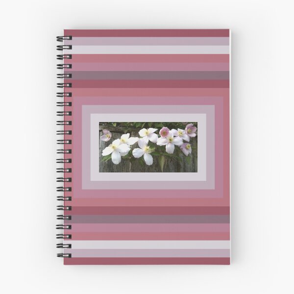 Item preview, Raspberry Clematis designed and sold by Julia Woodman.