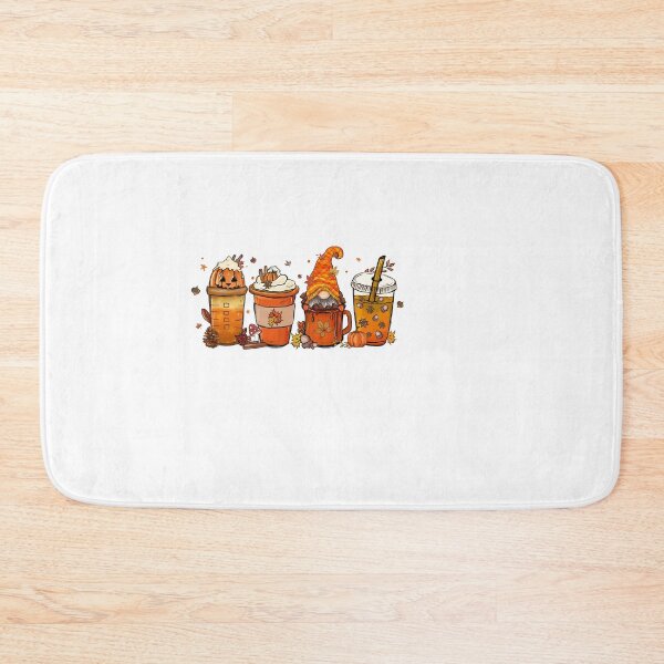 Item preview, Fall Coffee Cups with Pumpkins Acorns Leaves and Gnome designed and sold by ZazzyPumpkin.