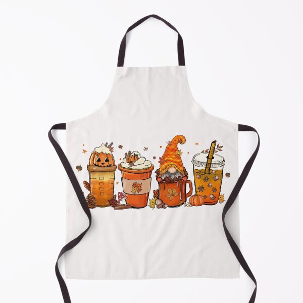 Item preview, Fall Coffee Cups with Pumpkins Acorns Leaves and Gnome designed and sold by ZazzyPumpkin.