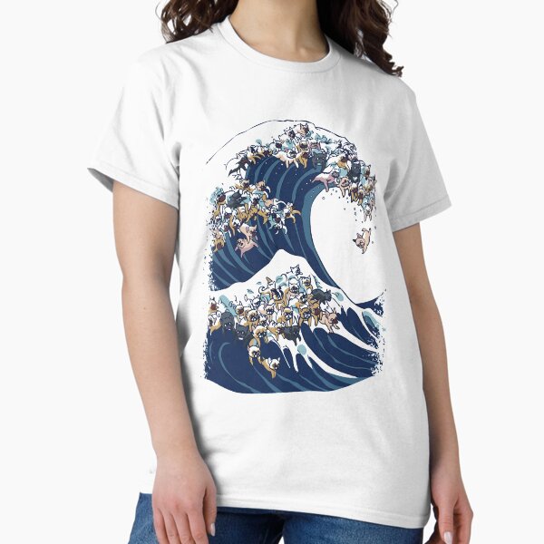 Item preview, The Great Wave of French Bulldog designed and sold by Huebucket.