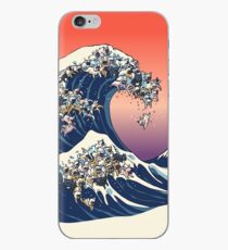 The Great Wave of French Bulldog iPhone Case
