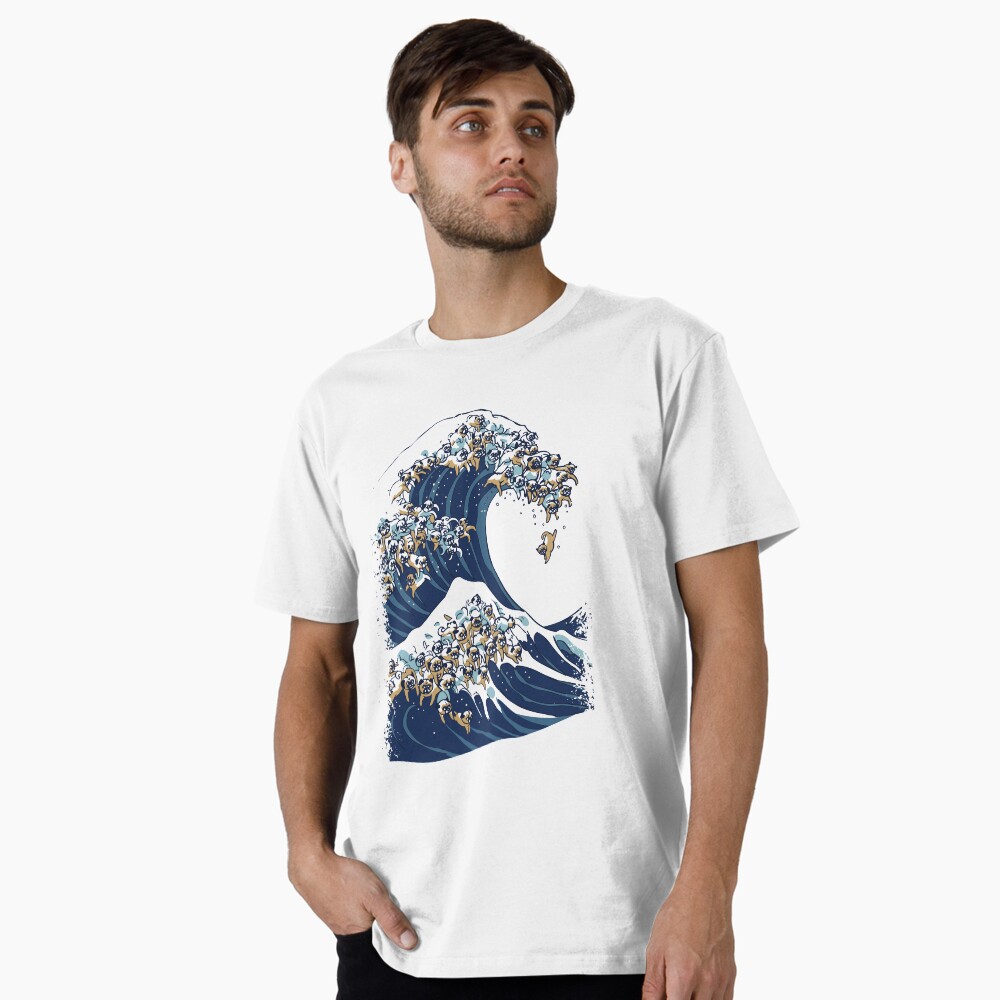 Vista previa del artículo con la obra «Camiseta premium», diseñado y vendido por Huebucket.