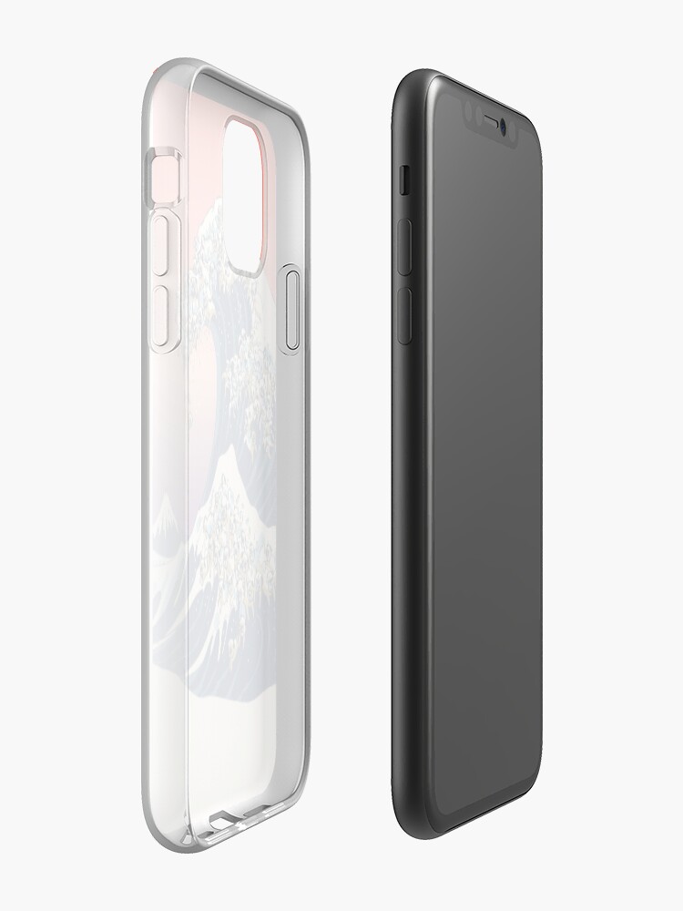 Alternate view of The Great Wave of Pug iPhone Case & Cover