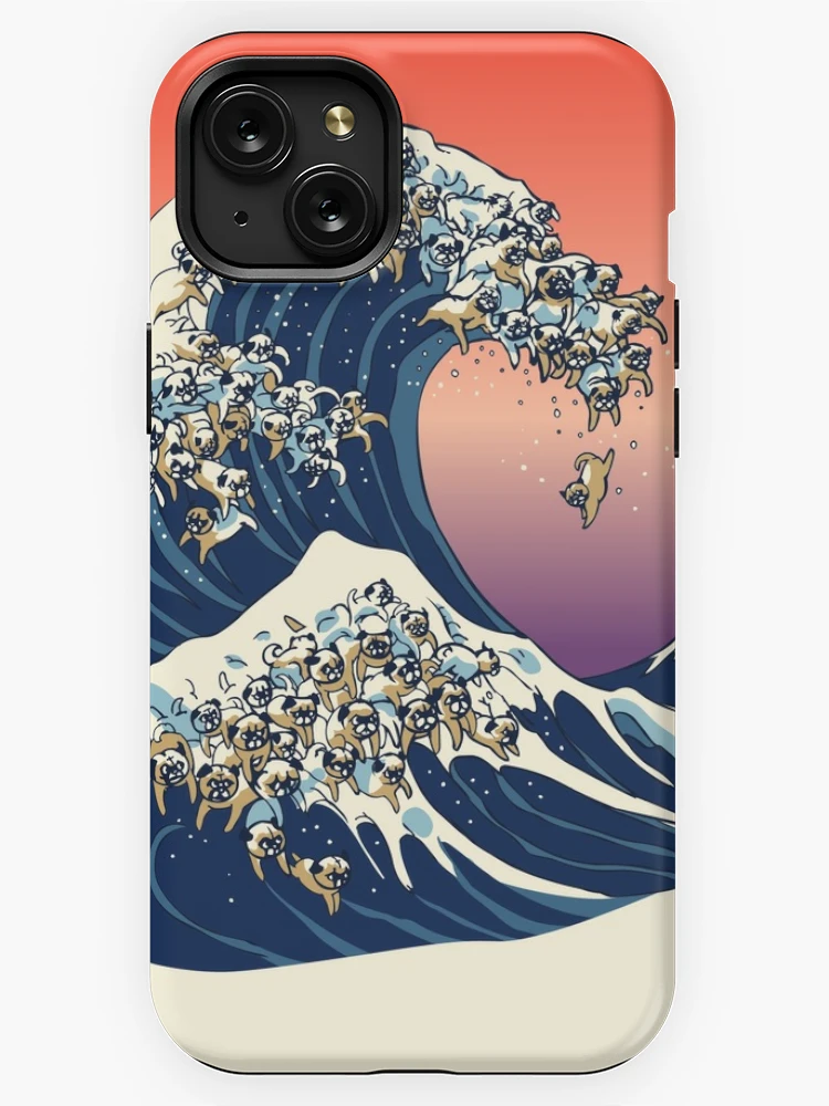 Pug Meme iPhone/Samsung Phone Case” graphic phone case by Cotton Wander.