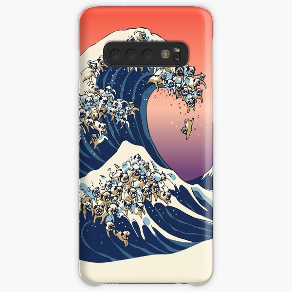 The Great Wave of Pug Samsung Galaxy Snap Case
