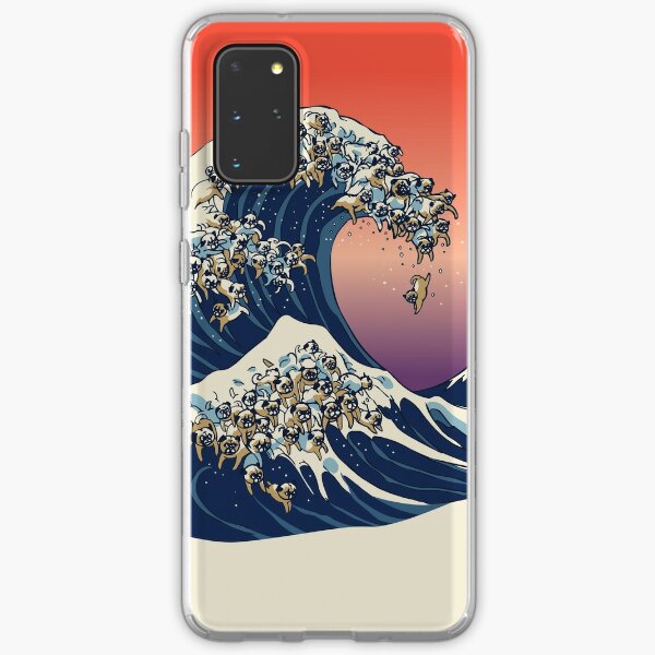 The Great Wave of Pug Samsung Galaxy Soft Case