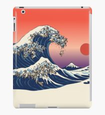 Vinilo o funda para iPad La gran ola de barro amasado