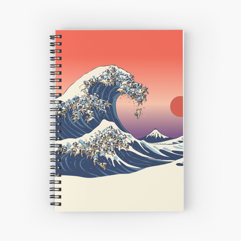 Item preview, Spiral Notebook designed and sold by Huebucket.