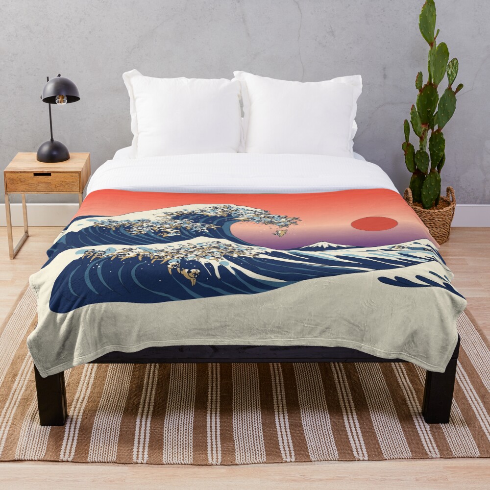 Item preview, Throw Blanket designed and sold by Huebucket.