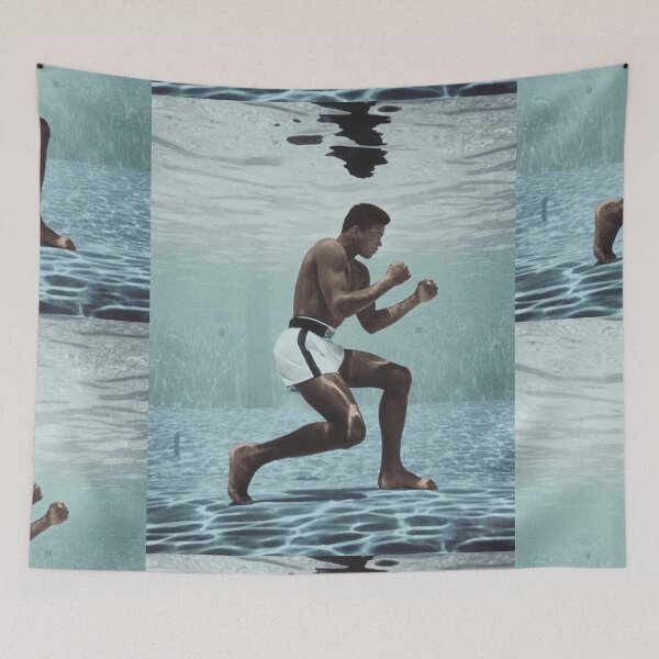 Item preview, Mohammad Ali in the pool T-Shirt designed and sold by CombatSport.