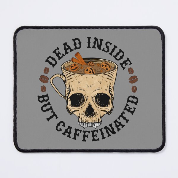 Item preview, dead inside but caffeinated,Vintage Pumpkin,wine,Costume Idea,Diy,Last Minute,Florence Pugh,Halloween Costume 2022,Ends,Esther,Halloween Ends,Invitation,Orphan,Scarry,coffee designed and sold by NAZIMNADIR.