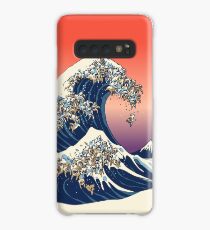 The Great Wave of English Bulldog Case/Skin for Samsung Galaxy