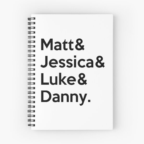 Item preview, Matt & Jessica & Luke & Danny designed and sold by BadCatDesigns.