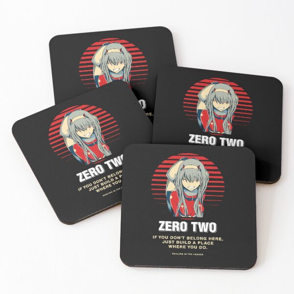 Item preview, Darling in The Fran XX : Zero Two Quotes Just Build a Place designed and sold by Viability Creative.