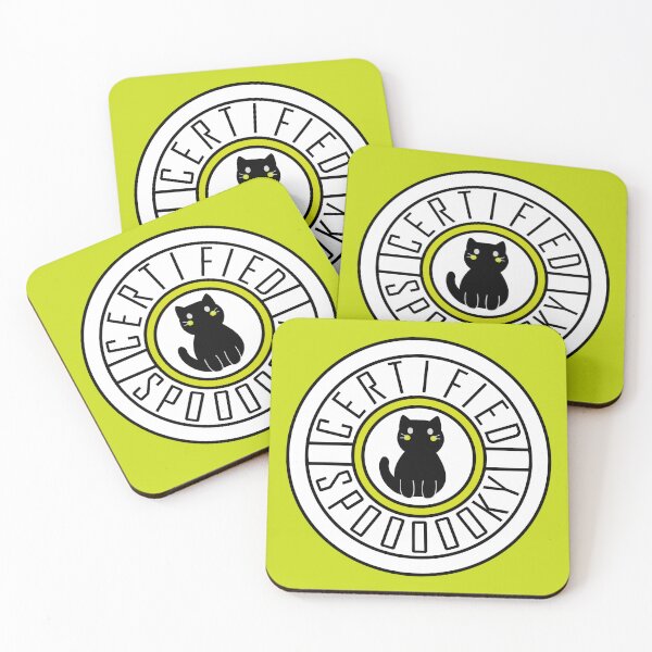 Item preview, Lazy Lemon Certified Spooky Black Cat Badge designed and sold by GoobyCloud.