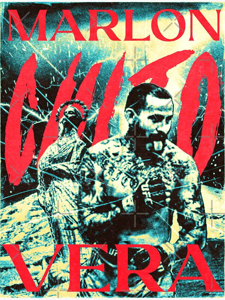 "Marlon Chito Vera MMA Gifts For UFC Fans" Sticker for Sale by TZAR7