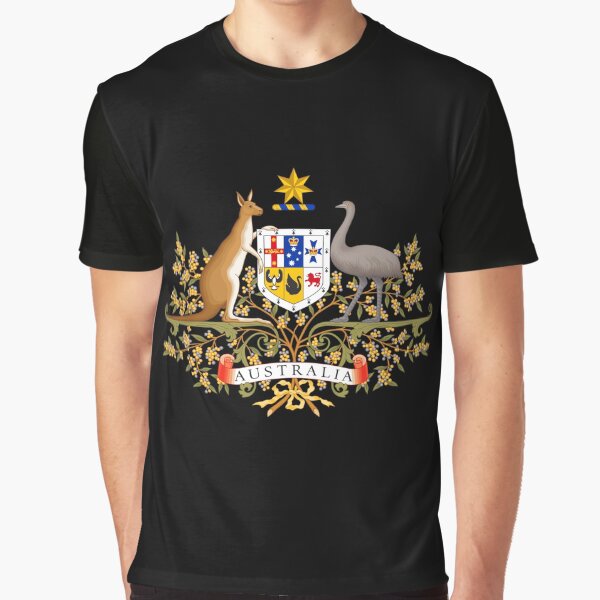 AUSTRALIAN COAT OF ARMS Graphic T-Shirt