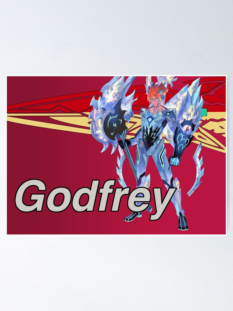 "Godfrey (Xenoblade Chronicles 2)" Poster for Sale by VelvetZone