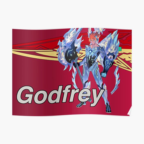 "Godfrey (Xenoblade Chronicles 2)" Poster for Sale by VelvetZone