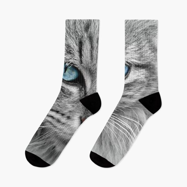 Item preview, Cat with blue eyes  designed and sold by lovleycat.