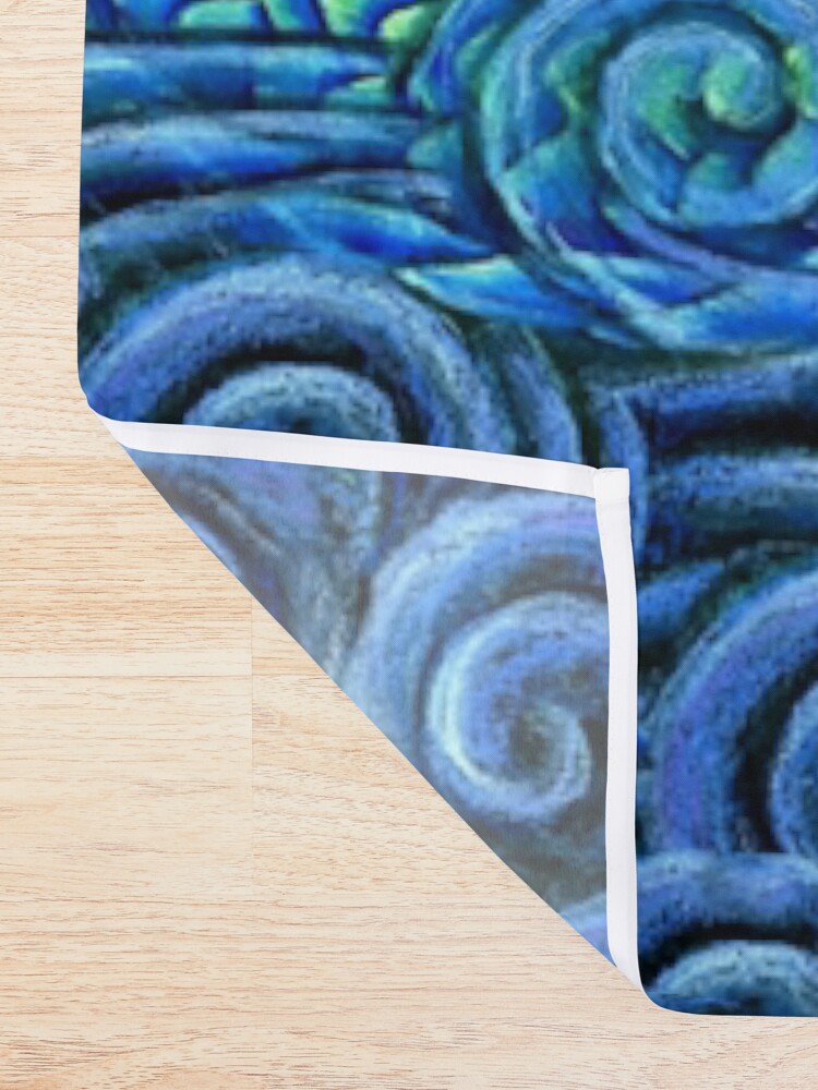 Alternate view of Chinese Azure Dragon Shower Curtain
