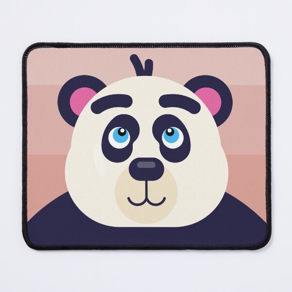 Aperçu de l'œuvre Idées de thème d'ours panda câlin, panda mignon avec des impressions d'yeux bleus, animal imprimable, pour les amoureux de panda créée et vendue par MyFirstPrinting.