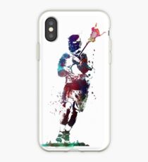Lacrosse-Spielerkunst 2 #sport #lacrosse iPhone-Hülle & Cover